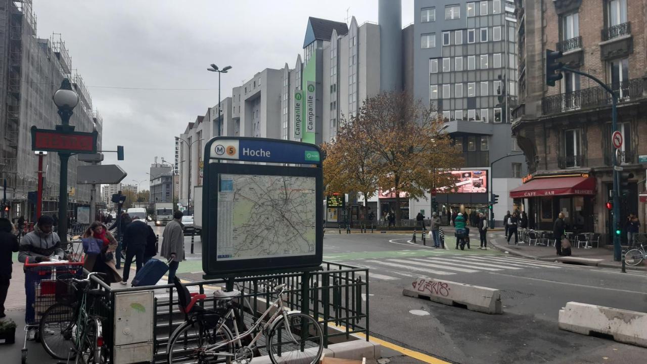 Hoche Lägenhet Pantin Exteriör bild