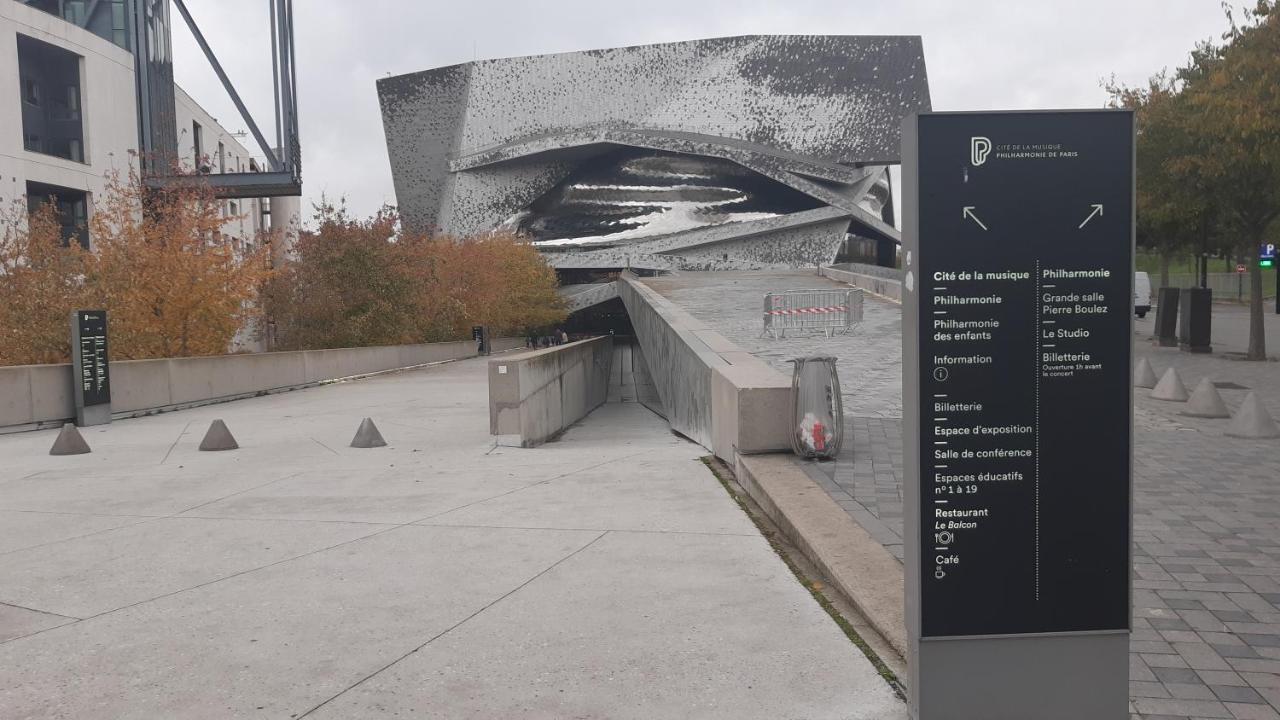 Hoche Lägenhet Pantin Exteriör bild